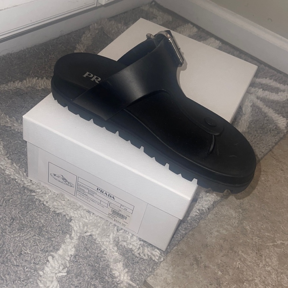 Women’s Prada sandals worn once size 38